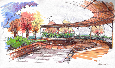 景觀效果圖|空間|景觀設(shè)計(jì)|語(yǔ)MOW 